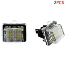 2X Canbus LED Number License Plate Light For Mercedes Benz W216 W212 W221 HCI