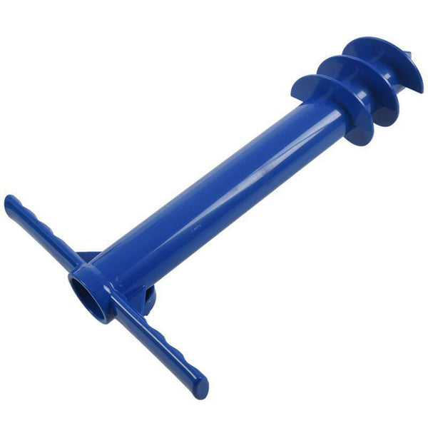Beach Umbrella Sand Anchor Stand Holder 3-Tier Screw, One Size Fits All Saf