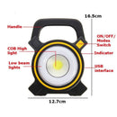 Rechargeable 30W COB LED Portable Flood Light| Outdoor Garden Work Spot Lam J7S9