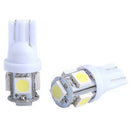 50PCS T10 Wedge 5-SMD 5050 LED Parking/Backup Light Bulb W5W 2825 158 192 168