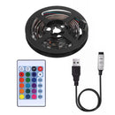 Computer Case Backlight USB 5050 LED Strip Blackboard+24 Keys IR Controller