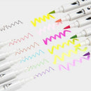 2Dual Tip Brush Markers Pens Set Art Paint Highlighter For School Drawing Sketch
