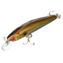 4Pcs 74mm/4.5g Minow Fishing Lure Hard Bait with Hooks Metal Ball Tackle A5S7