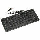 Wire Keyboard Ultra-Thin Quiet Small Size 78 Keys Mini Multimedia Usb Keybo Z8L2