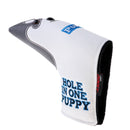 Outdoor Golf Mallet Putter Head Cover L Shape Full Protection Dog Pattern