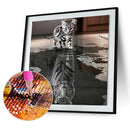 Cat Tiger 5D Diamond Painting Embroidery DIY Cross Stitch Craft Home Decor