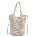 Weaving Hollow Paper Straw Bag Shoulder Bag Female Beach Bag, Girl Fashion