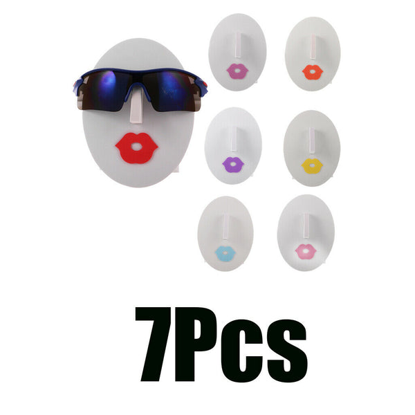 7x Female Face Sunglasses Spectacles Shop Display Stand Rack Organizer