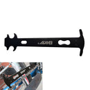Handle Bike Chain Wear Indicator Steel Bicycle Chain Checker Chain Repair toolME