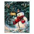 5D Diamond Painting Christmas Snowman Embroidery DIY Craft Kit Home Decor
