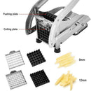 Stainless Steel French Fry Cutter Vegetable Potato Chopper SlicerDicer 2Blade BX