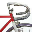 1 Bike Grips Handlebar Non-slip Covers Cycling Lock-on Bar Tube gray- white