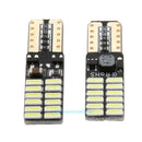 2pcs T10 4014 24 SMD LED Car Wedge Tail Side Light Reverse Parking Lamp Bulbs
