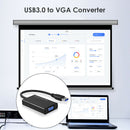 Portable USB 3.0 to VGA Converter for Monitor PC 1080P HD Video Display Adapter