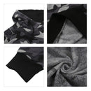 Men Fashion Hip Hop Pocket Hooded Sweatshirt Casual Pleated Sleeve Knitted