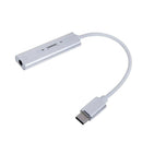 Type-C Sound Card External Converter USB C Audio Adapter with 3.5mm for PC