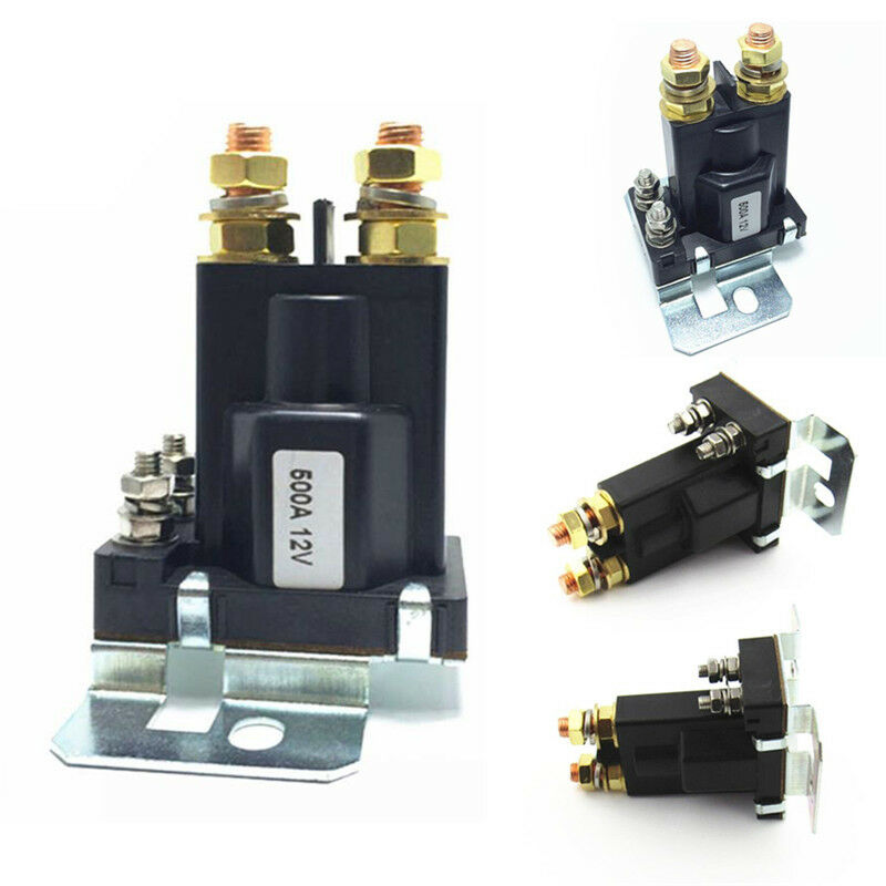 12V/24VDC 500A Winch Relay On/Off Car Auto Power Dual Battery Isolator Relay FT