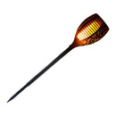 1pcs Solar Powered 3 Modes Streetlight LED Flame Garden Lamp Torch Lights
