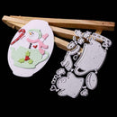 Teapot+Snowman DIY Cutting Die Stencil Scrapbook Album SALE Embossing Card