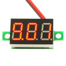 4-30V 2 Line LED Digital DC Voltmeter Red Panel Voltage Meter Tester Display