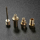 4pcs Bicycle Converter Pump Dunlop Schrader Presta Valve Ventil Adapter Set