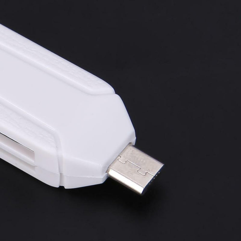 2 in 1 Micro USB 2.0 OTG TF Card Reader Adapter for Mobile Phone Computer PC