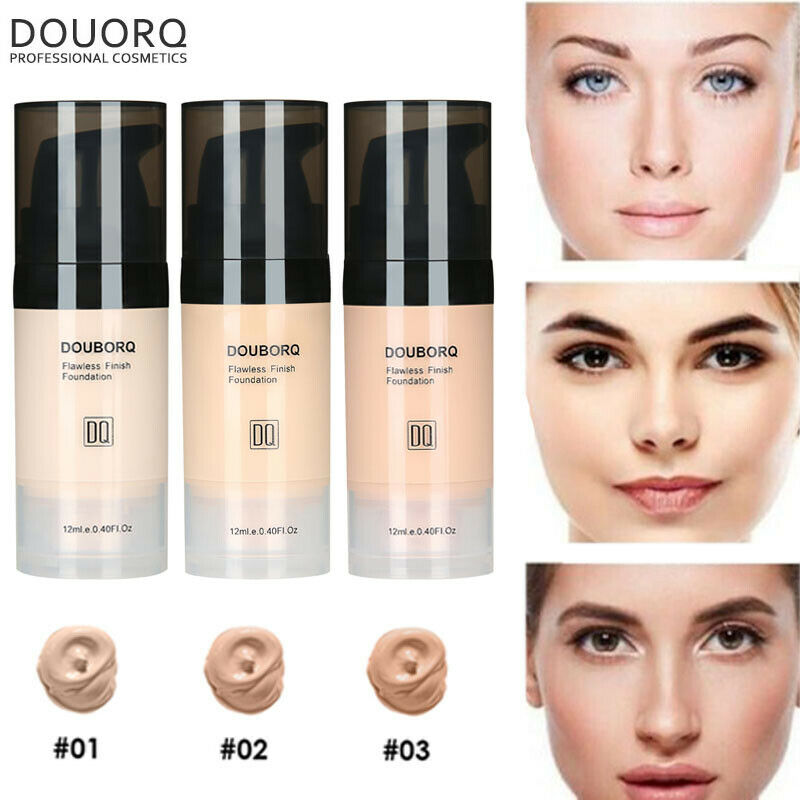 Douborq 12Ml Women Makeup Liquid Foundation Long Lasting Waterproof Facial  M4V8