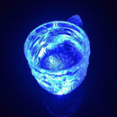Glass Beer Mug Dragon LED Inductive Rainbow Color Flashing V2B5 Light Glow J9L1