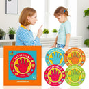 4pcs Kids Baby Introspection Palm Stickers Parents Punishment Patch Toys