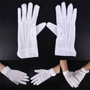 1Pair White Formal Gloves White Honor Guard Parade Santa Women Men InspecFES