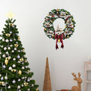 Christmas Tree Glass Showcase Waterproof Wall Crystal Window Stickers (I) A