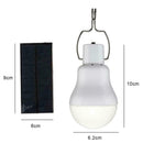 Solar Panel Power LED Bulb 3W Light Portable Outdoor Tent Energy L Camping D7T0