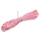 20FT Paracord Parachute Cord Lanyard Nylon Desert Survival 7 Strand-Pink