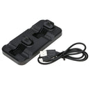 Double Charger Dock Stand w/ USB Cable Fit For Sony PlayStation 4 PS4 Controller