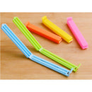 10X New Colorful Plastic large Food Bag Sealer Sealing Clips Length 11 cm