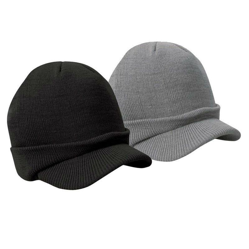 Hot Men Womens Unisex Peaked Beanie Winter Ski Hat