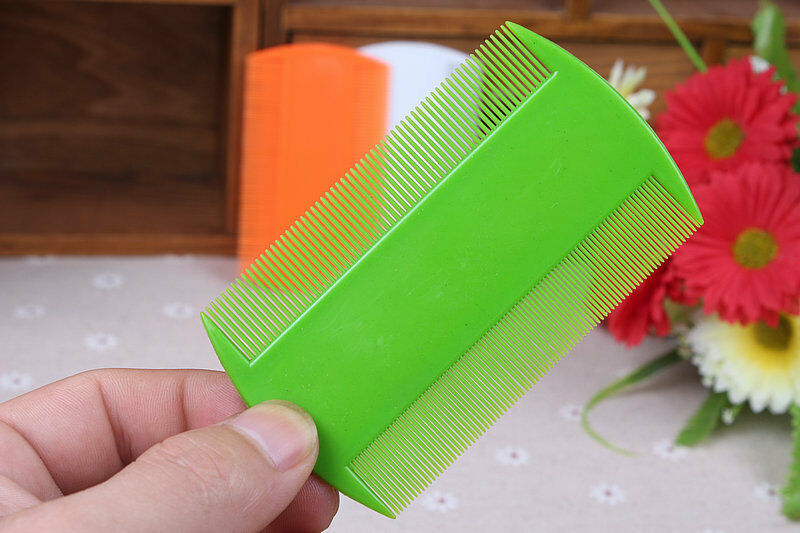 3PCS Double Sided  Durable For Head Lice Detection Comb Pet Dog Flea