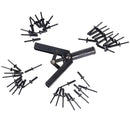 41pcs Riveter Rivet Gun Quick Set with Rivets for Door Panel Furniture