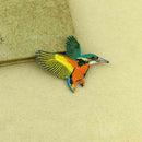 2pc Birds DIY Embroidered Sew Iron on Patch Badge Bag Dress Clothes Appl; W S1G7