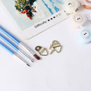 5D DIY Tree Bench Abstract Oil Paint By Numbers Kits Wall Picture Set