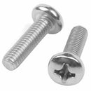 Stainless pozi pan head machine screws Phillips Round Head Screws Bolt M6*2