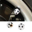 2 Pieces Copper Plastic American Style Bicycle Air Tire Valve Caps Bike Valve