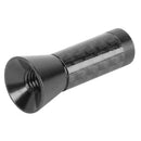 3.5cm Car Roof Antenna Carbon Fiber Screw Metal Stubby Mast Antenna (Black) A
