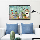Full Drill Diamond Painting Gardening Cross Stitch Embroidery Kit Picture A
