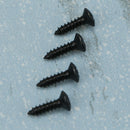 50pcs Acoustic Guitar Electric Guitar Electric Bass Panel Screw (Black)