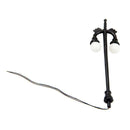 20pcs/pack 1:150 Scale LED Railway Train Double-Head Lamp Street Light Black