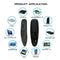 G10BTS Wireless Bluetooth Air Mouse 6-Axis Gyroscope 17 Keys Smart Remote