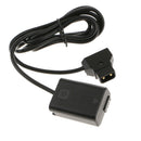 D-Tap to NF-FW50 Dummy Battery Power Cable Adapter for Sony Cameras A7000 A6500