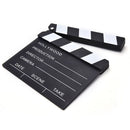1 Pcs  Movie Clapper Clapperboard Prop Chalk Board Film Cut Prop Promot- 3C