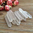 50g Tibet Natural Clear Quartz Crystal Points Wand Stone Specimen Decor Gift
